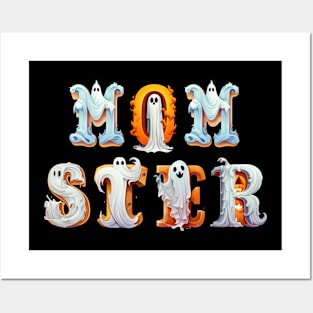 Momster Halloween Posters and Art